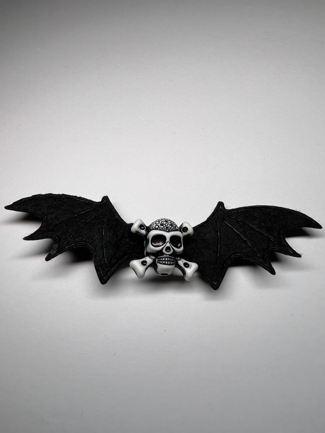 Bat Skull with Bones