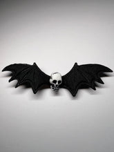 Load image into Gallery viewer, Bat Skull Hair Clip
