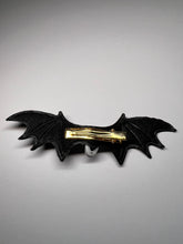 Load image into Gallery viewer, Bat Skull Hair Clip
